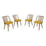 Dining Chairs by Antonín Šuman for Ton, 1960s, Set of 4
