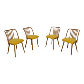 Chaises de salle à manger par Antonín Šuman pour Ton, années 1960, lot de 4