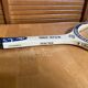 Old Tennis Racket ONE STAR Golden Team Wood Vintage Sport #E213
