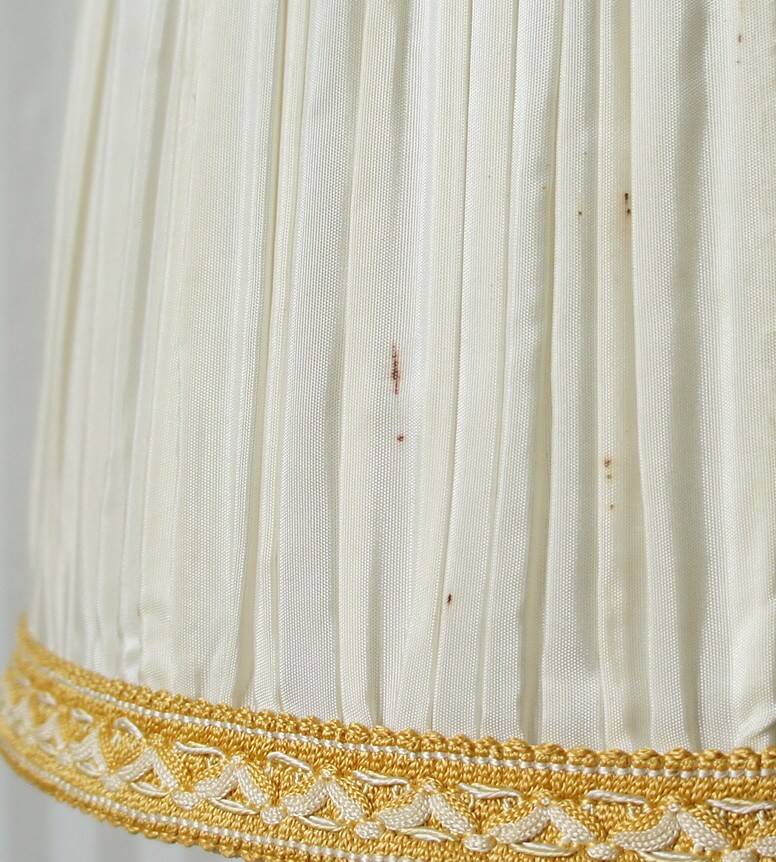 Alabaster baluster lamp 1960