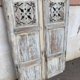 Pair of fir shutters