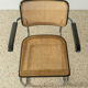 Tubular steel chair, model S 64, Marcel Breuer edition Thonet