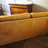 Marco Milisich leather sofa for Baxter Arcon