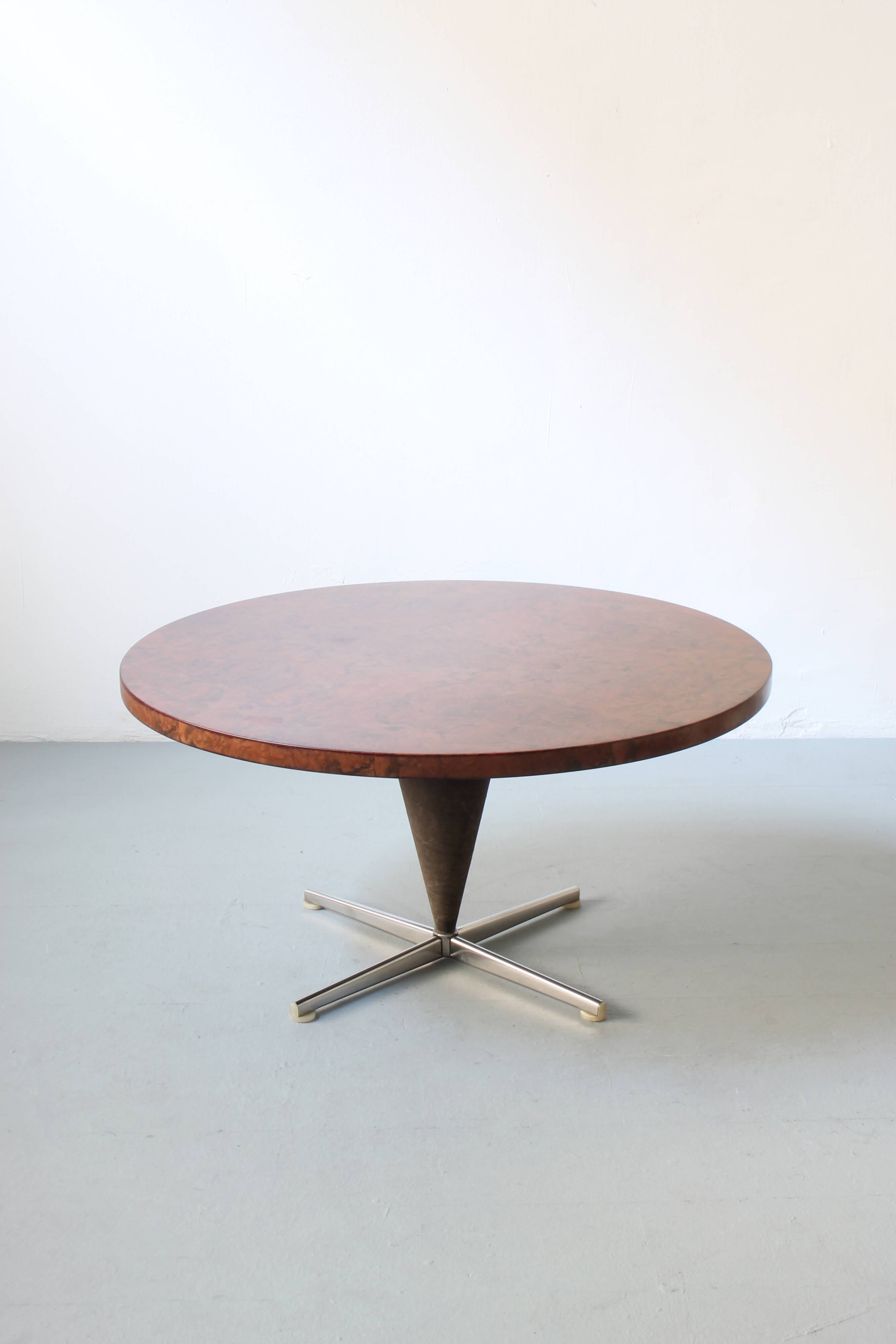 Table basse par Verner Panton pour Plus Linje