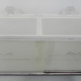 Art Deco display cabinet on legs, can also be hung