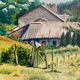 Landscape oil painting