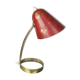 Red brass lamp 50's