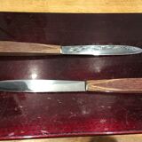 Box of 12 vintage table knives