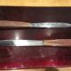 Box of 12 vintage table knives