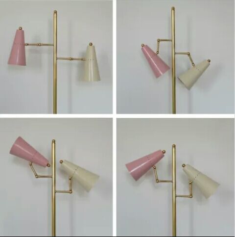 Italian Streetlight 2 arm 1950