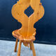 Vintage solid pine mountain chair
