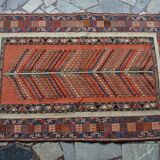 Old soumak tribal rug 146x98cm