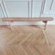 Renovated antique bench, late 19th - early 20th century