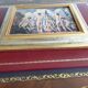 Set of two paintings with identical gold and silver frames