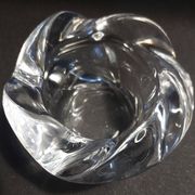 Bougeoir vintage en cristal Royal Copenhagen