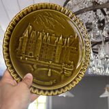Set of 5 vintage earthenware plates