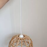 Lustre / Suspension en osier rotin