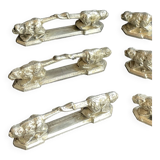 6 zoomorphic knife holders - Orfèvrerie REX