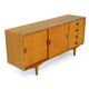 Scandinavian enfilade in blond teak, Sweden, 1960