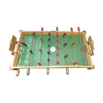 Baby foot ancien jouet en bois