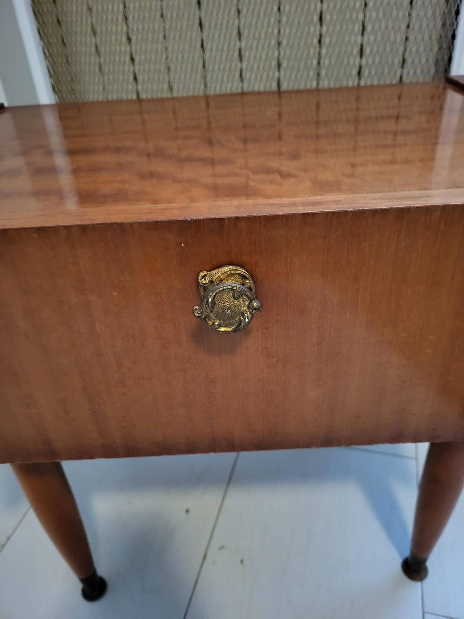 Table de chevet vintage années 50