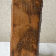 Brown ceramic vase