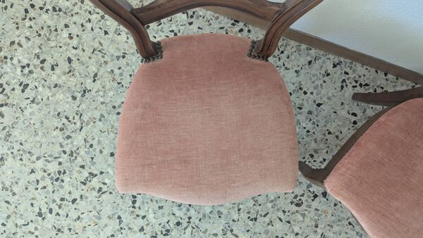 Pair of Louis Philippe style chairs