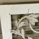 Pair of cast iron window shutters in Louis XVI style.
