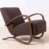 Set of 2 Art Deco Armchairs designed by J. Halabala, Model H269, 1930s