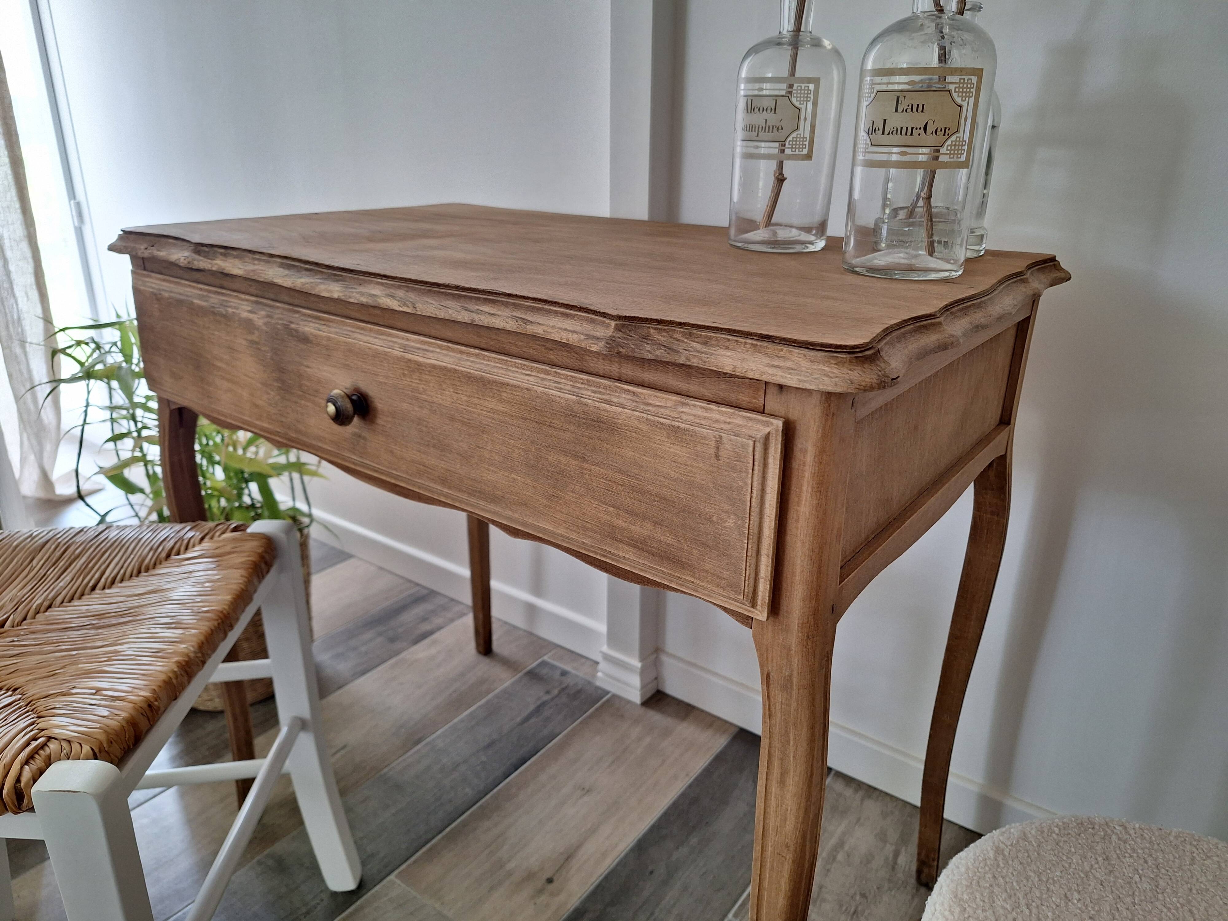Wooden console desk