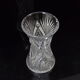 Vase Crystal Glass,Bohemia in the 1960's