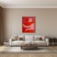 Can I hold your painting on canvas 100x80cm?