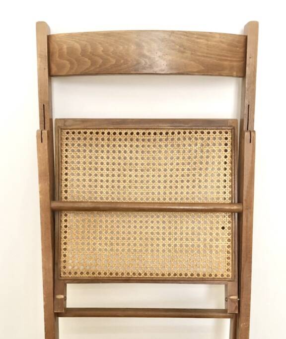 1950s cane chair