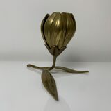 Ashtray flowers on brass stem with 6 removable ashtray petals
