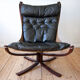 Fauteuil Falcon par Sigurd Ressel pour Vatne Møbler, Norvège. Années 1970.