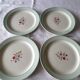 Ensemble de 4 assiettes plates HBCM