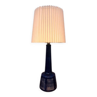 Vintage Pottery Table Lamp by Palshus for Le Klint of Denmark