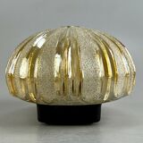 Lampe murale en verre design 60s 70s