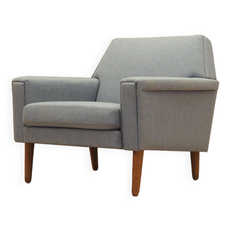 Grey armchair, Danish design, 1970s, production: Denmark