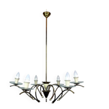 Lustre araignée du milieu du siècle par Pietro Chiesa pour Fontana Arte, Italie, années 1940