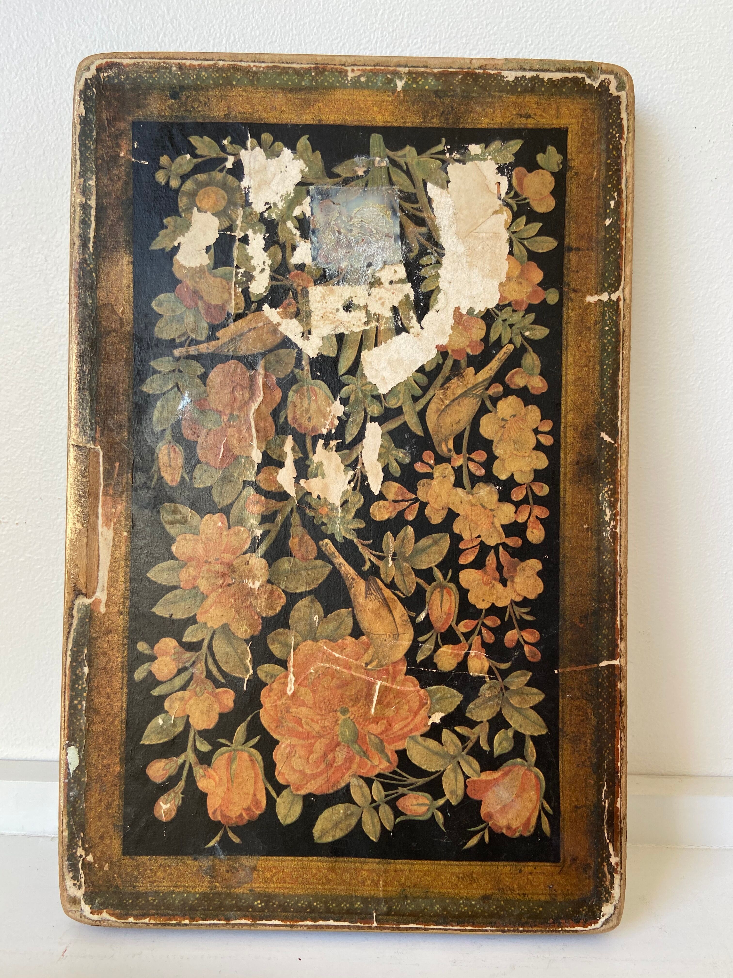 Mercury mirror 24 x 16 cm