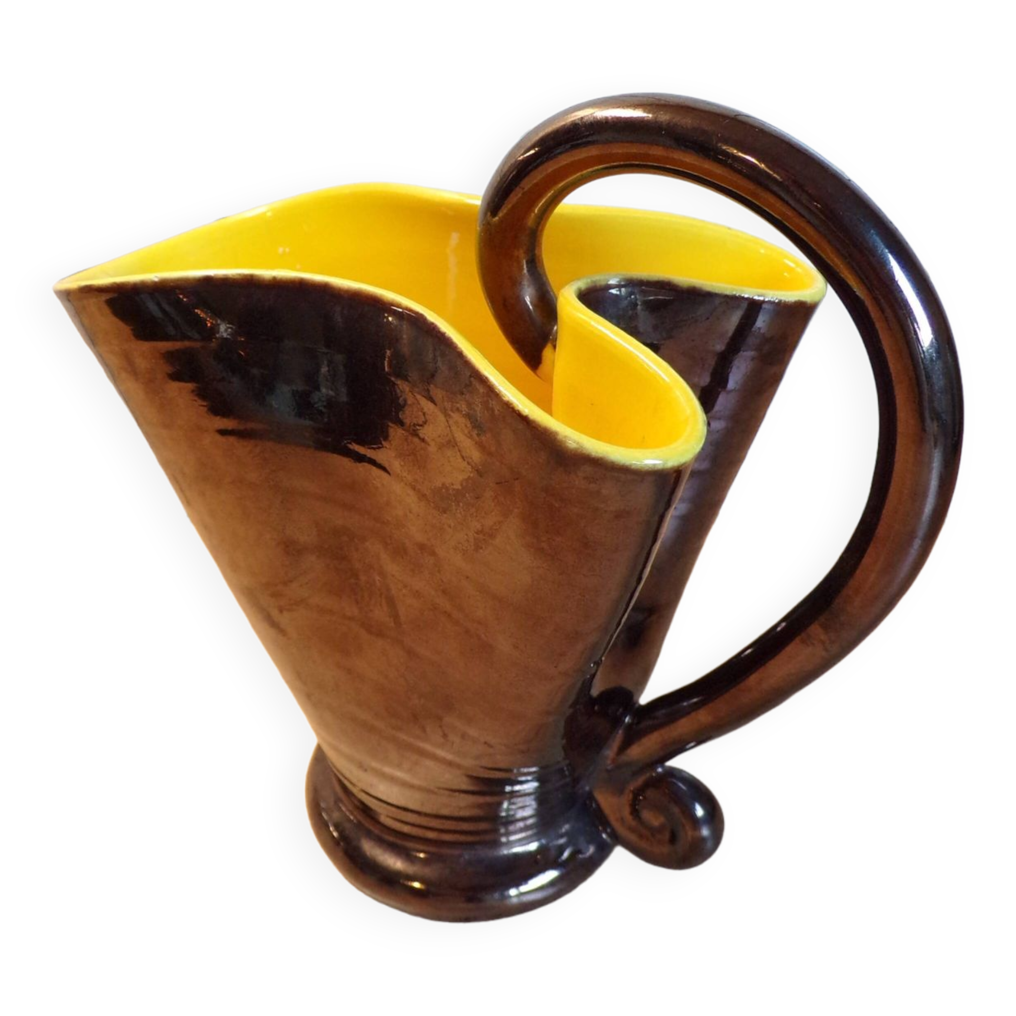 Vallauris ceramic pitcher