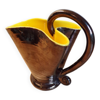 Vallauris ceramic pitcher