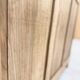 Restored antique oak desk - 4 drawers
