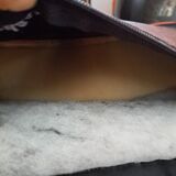 Pair of Lounge Chairs + Malung Leather Ottoman from the 90's