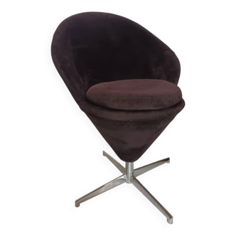 Fauteuil vintage années 70 cone chair