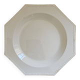 Plat octogonal perlé Montereau