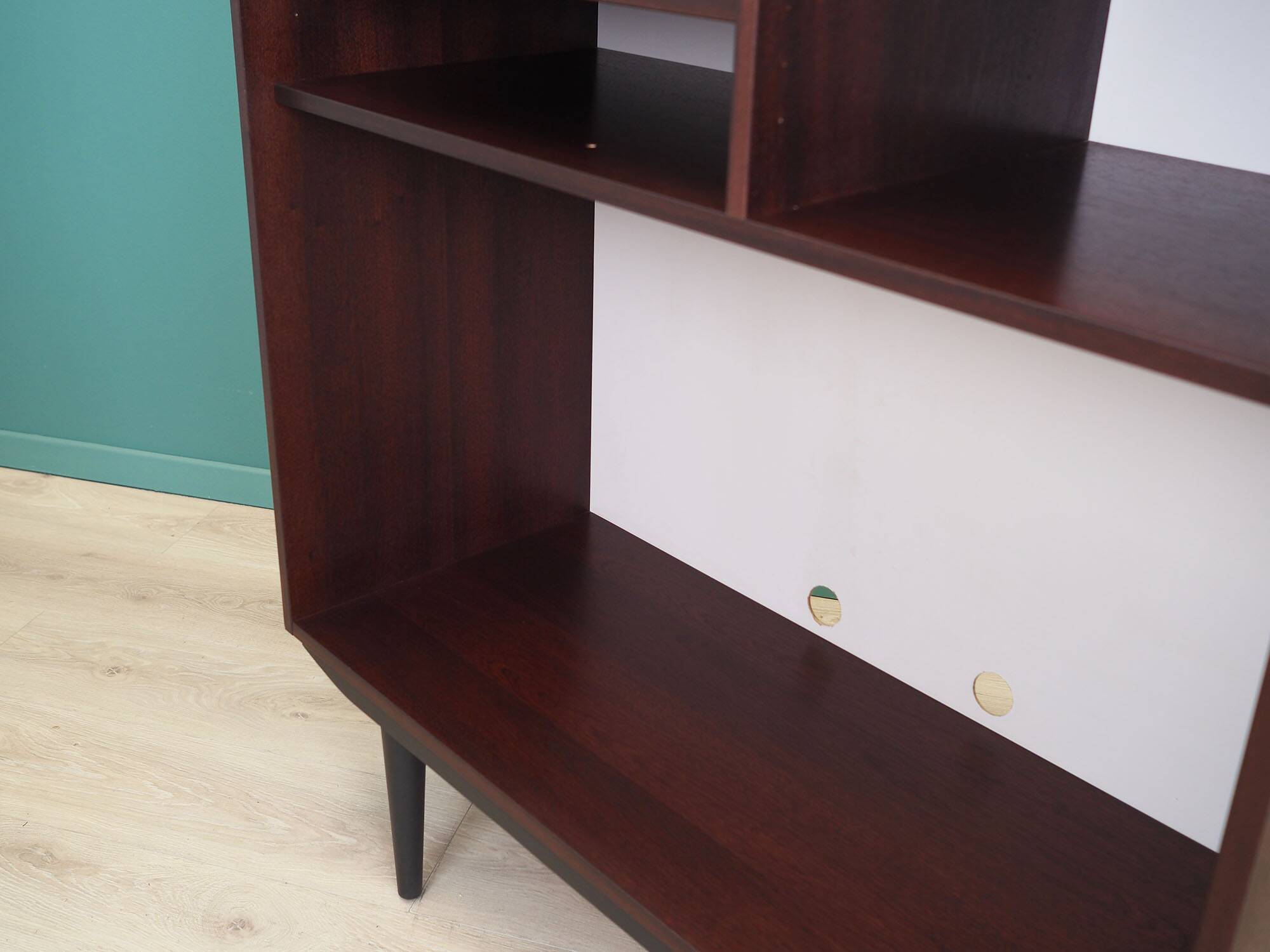 Mahogany bookcase, Swedish design, 1960s, manufacturer: Ulferts