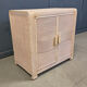 Vintage pencil reed cabinet, 1970s