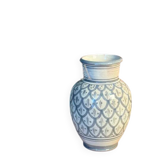 Artisanal vase bulging Kasbah Tazarine Grey